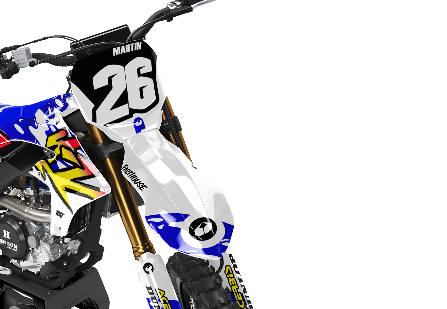 Retro Blue — 180Decals